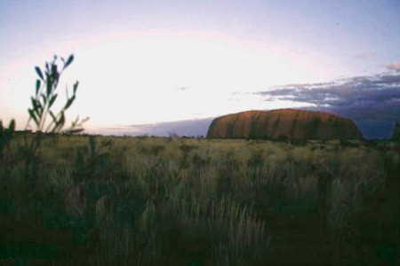 Sunset Point am Uluru (Ayers Rock)