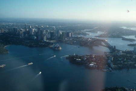 Rundflug über Sydney