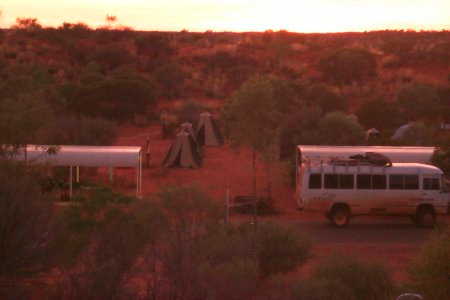 Campingplatz im Yulara Resort