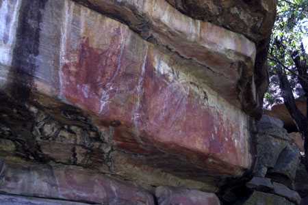 Rockart Sites am Ubirr