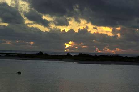 Sonnenuntergang in Kallbarri