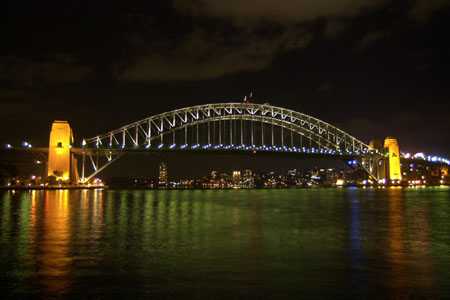 die Brücke am Abend